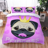 Cute Pet Dog Puppy Bedding Set Quilt Cover Without Filler