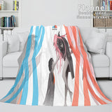 DARLING in the FRANXX Cosplay Flannel Blanket Throw Comforter Sets - EBuycos