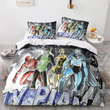 DC Justice League Bedding Set Throw Quilt Duvet Cover Bedding Sets - EBuycos