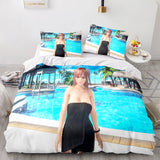DOAXVV Honoka Cosplay Bedding Set Duvet Cover Comforter Bed Sheets - EBuycos