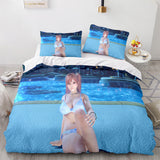 DOAXVV Honoka Cosplay Bedding Set Duvet Cover Comforter Bed Sheets - EBuycos