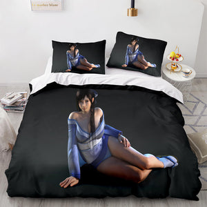 DOAXVV Honoka Cosplay Bedding Set Duvet Cover Comforter Bed Sheets - EBuycos