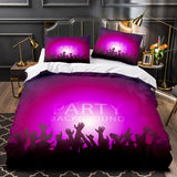 Dance Pattern Bedding Set Quilt Duvet Covers Bed Sets - EBuycos