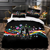 Dance Pattern Bedding Set Quilt Duvet Covers Bed Sets - EBuycos