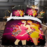 Dance Pattern Bedding Set Quilt Duvet Covers Bed Sets - EBuycos