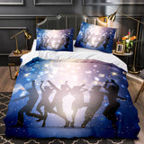 Dance Pattern Bedding Set Quilt Duvet Covers - EBuycos