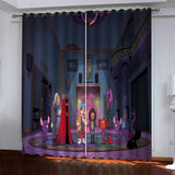 Dead End Paranormal Park Curtains Pattern Blackout Window Drapes
