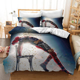 Deadpool 2 Cosplay Bedding Set Duvet Cover Halloween Bed Sheets Sets - EBuycos