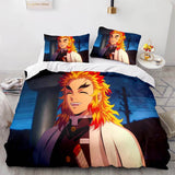 Demon Slayer Bedding Set Cosplay Quilt Cover Without Filler