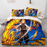 Demon Slayer Bedding Set Cosplay Quilt Cover Without Filler