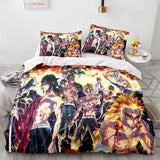Demon Slayer Bedding Set Cosplay Quilt Cover Without Filler