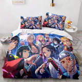 Demon Slayer Bedding Set Cosplay Quilt Cover Without Filler