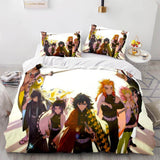Demon Slayer Bedding Set Cosplay Quilt Cover Without Filler