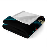 Demon Slayer Blanket Flannel Throw Room Decoration