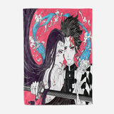 Demon Slayer Blanket Flannel Throw Room Decoration