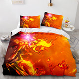 Demon Slayer Cosplay Bedding Set Duvet Cover Comforter Bed Sheets - EBuycos