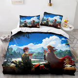 Demon Slayer Cosplay Bedding Set Quilt Cover Without Filler