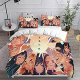 Demon Slayer Kimetsu no Yaiba Bedding Set Duvet Covers Quilt Bed Sets - EBuycos