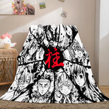 Demon Slayer Flannel Fleece Blanket - EBuycos