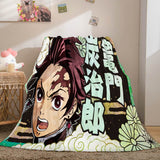 Demon Slayer Flannel Fleece Blanket - EBuycos
