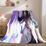 Demon Slayer Flannel Fleece Blanket - EBuycos