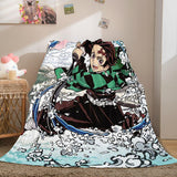 Demon Slayer Flannel Fleece Blanket - EBuycos