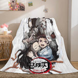 Demon Slayer Flannel Fleece Blanket - EBuycos