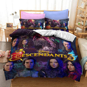 Descendants Bedding Set Duvet Cover Without Filler - EBuycos