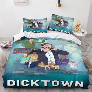 Dicktown Season 2 Bedding Set Quilt Duvet Cover Bedding Sets - EBuycos