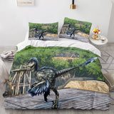 Dinosaur Bedding Set Pattern Quilt Cover Without Filler
