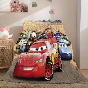 Disney Cars 2 Flannel Fleece Throw Cosplay Blanket Comforter Set - EBuycos