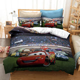 Disney Cars Cosplay Bedding Sets Quilt Duvet Covers Bed Sheets Sets - EBuycos