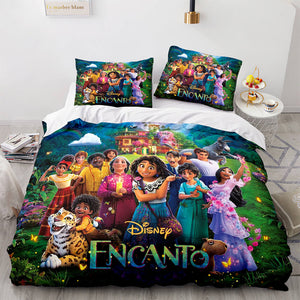 Disney Encanto Bedding Set Quilt Duvet Cover Pillowcase Bedding Sets - EBuycos