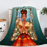 Disney Encanto Blanket Cosplay Flannel Throw Room Decoration