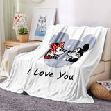 Disney Mickey Mouse Blanket Flannel Throw Room Decoration