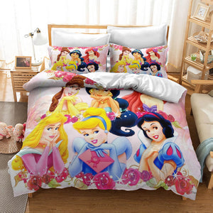 Disney Princess Bedding Set Duvet Covers Without Filler - EBuycos