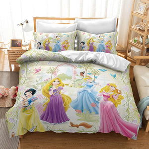 Disney Princess Bedding Set Duvet Covers Without Filler - EBuycos