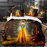 Princess Snow White Cinderella Belle Bedding Set Duvet Cover Sets - EBuycos