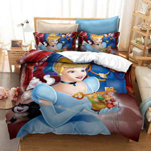 Disney Princess Cosplay Bedding Set Without Filler - EBuycos