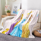 Disney Princess Snow White Blanket Flannel Throw Room Decoration
