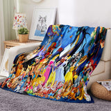Disney Princess Snow White Blanket Flannel Throw Room Decoration