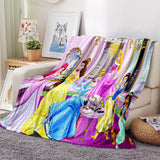 Disney Princess Snow White Blanket Flannel Throw Room Decoration