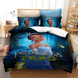 Disney Princess Snow White Cosplay Bedding Set Duvet Cover Bed Sheets - EBuycos