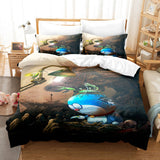 Doraemon Cosplay Bedding Set Comforter Bed Sheets Full Duvet Cover Set - EBuycos