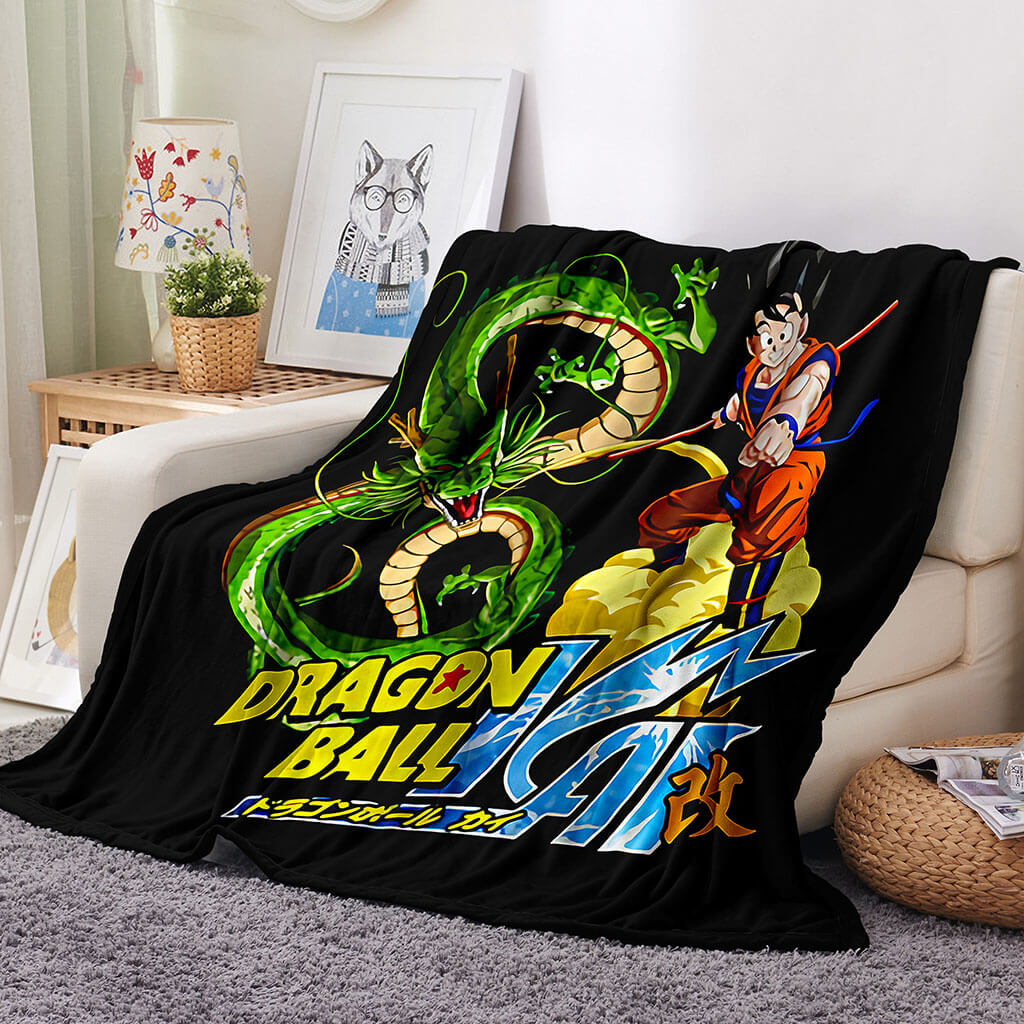 Dragon Ball Blanket Flannel Throw Room Decoration