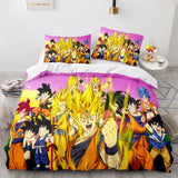 Dragon Ball Cosplay Bedding Sets Duvet Covers Comforter Bed Sheets - EBuycos