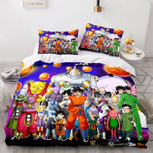 Dragon Ball Cosplay Bedding Sets Duvet Covers Comforter Bed Sheets - EBuycos