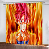 Dragon Ball Curtains Blackout Window Drapes