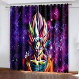 Dragon Ball Curtains Blackout Window Drapes