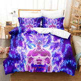 Dragon Ball Son Goku Bedding Sets Quilt Duvet Cover Kids Bed Sheets - EBuycos